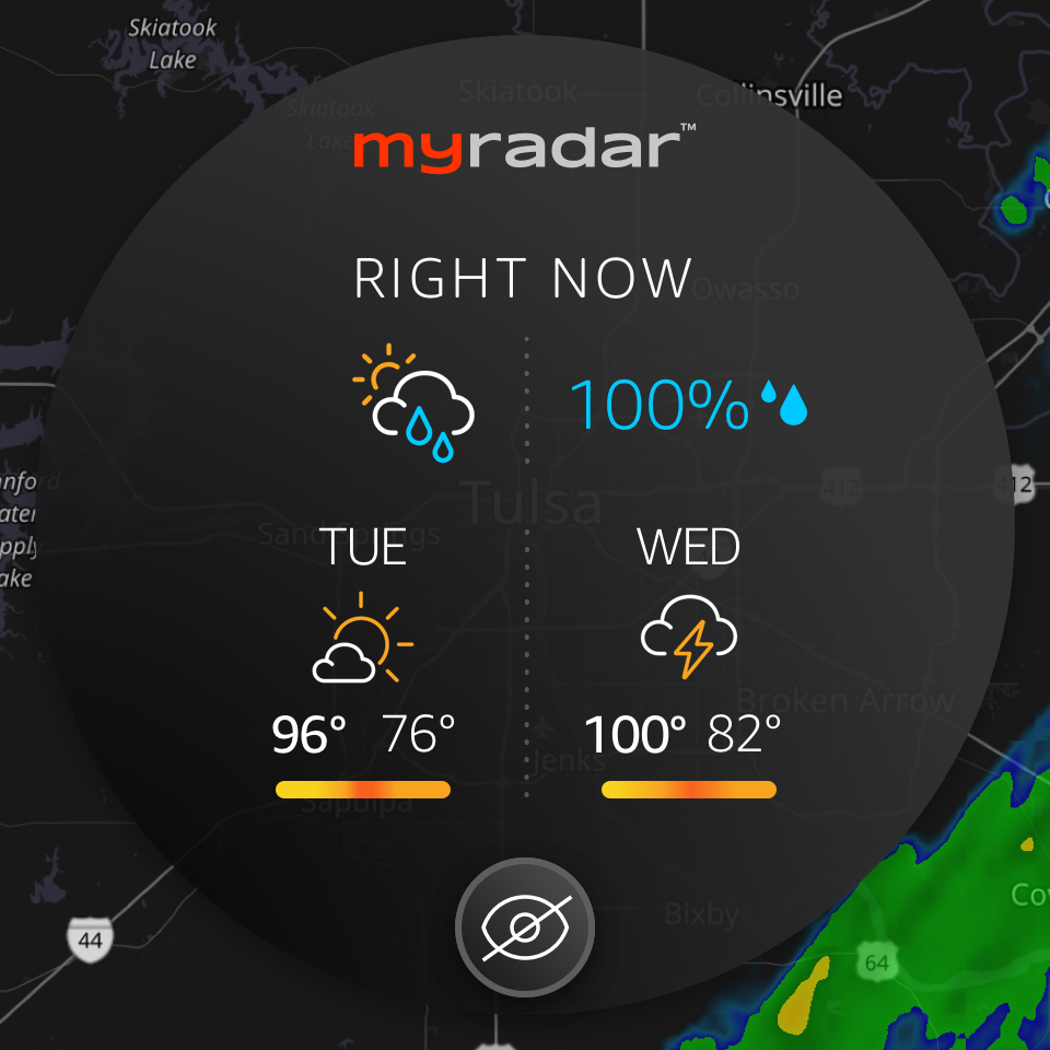 MyRadar Now Forecast