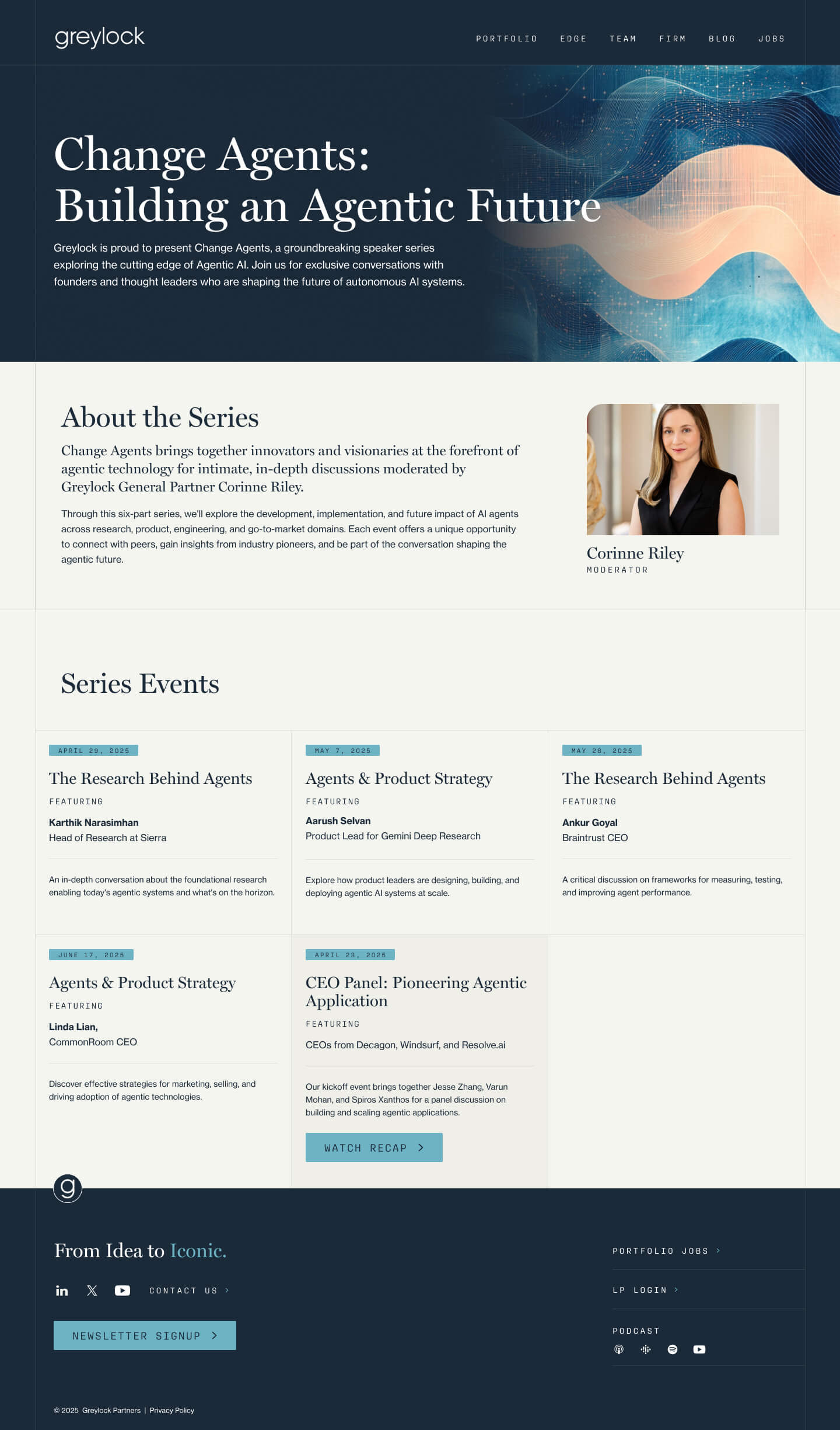 Greylock Change Agents